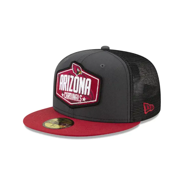 Arizona Cardinals 21 NFL Draft 59FIFTY GRAPH/NOIR/ROUGE