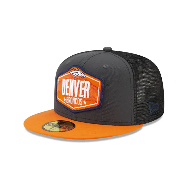 Denver Broncos 21 NFL Draft 59FIFTY GRAPHE/NOIR/ORG