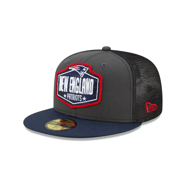 New England Patriots 21 NFL Draft 59FIFTY GRAPH/BLK/NAVY