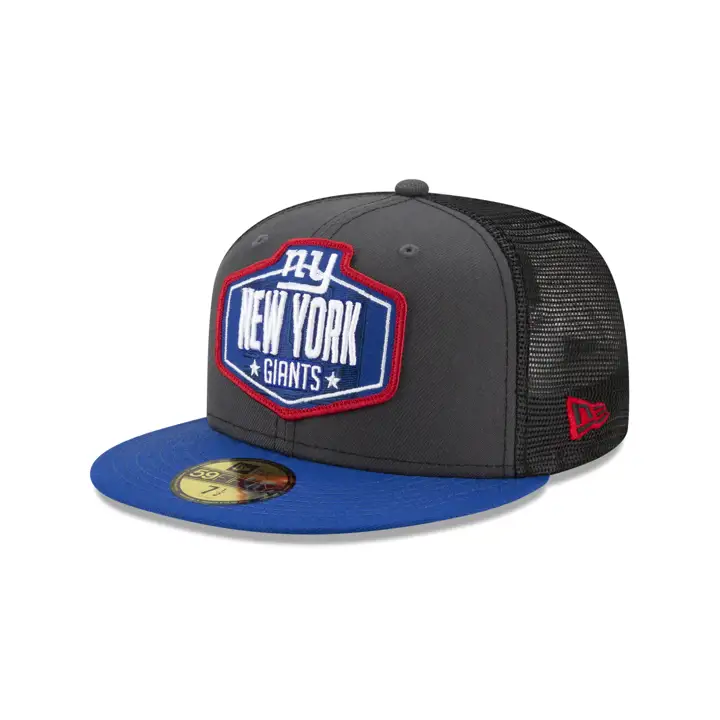 New York Giants 21 NFL Draft 59FIFTY GRAPHE/NOIR/BLER