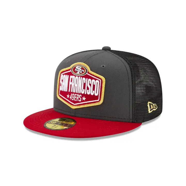 San Francisco 49ers 21 NFL Draft 59FIFTY GRAPH/BLK/RED