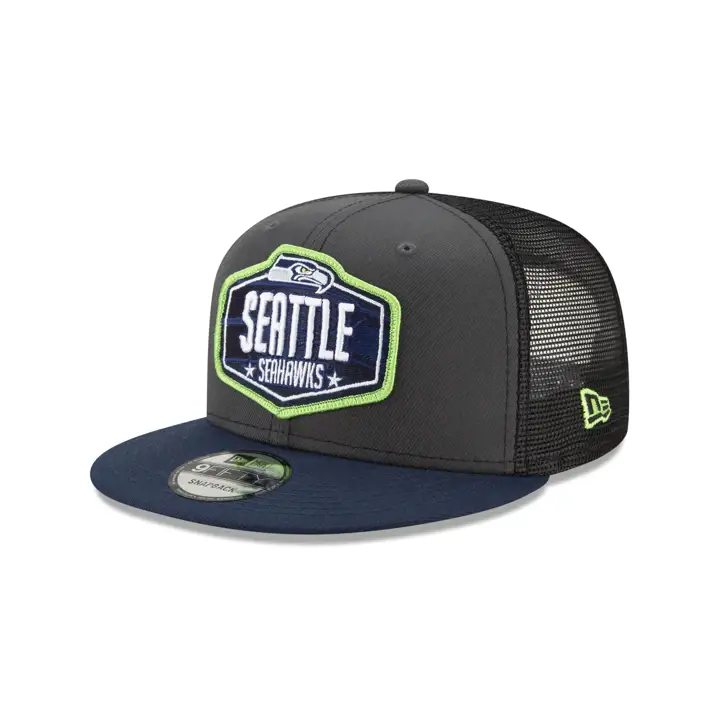 Seattle Seahawks 21 NFL Draft 9FIFTY GRAPH/NOIR/MARINE