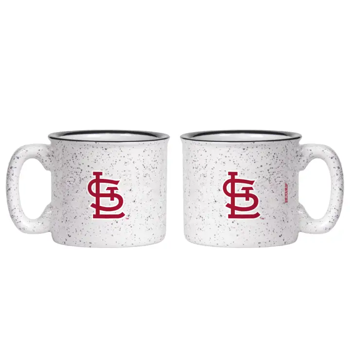 Tasse à café de camping STL CARDS 15 oz blc/marine