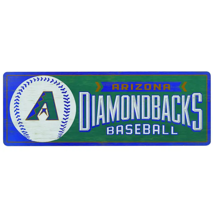 Panneau en bois du stade des Arizona Diamondbacks