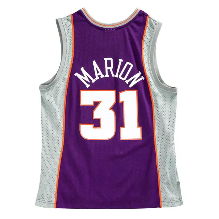 Maillot de basket-ball NBA M&N Swingman Phoenix Suns Marion violet/gris