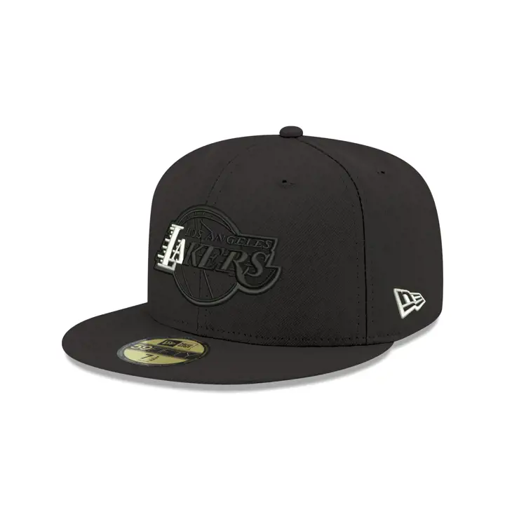 Los Angeles Lakers NBA Elements B Dub 59FIFTY BLK