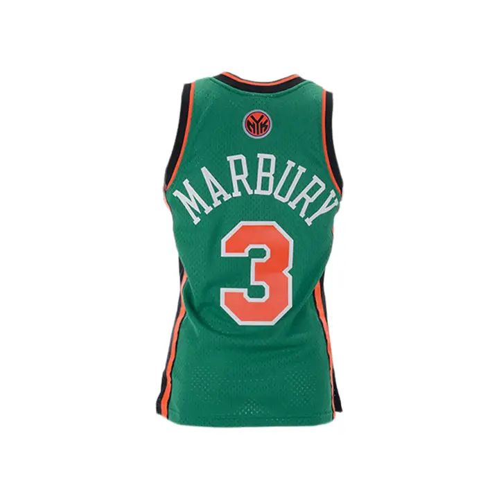 Maillot Swingman NBA M&N des KNICKS Stephon Marbury vert