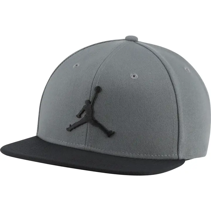 JORDAN PRO JUMPMAN SNAPBACK gris/noir