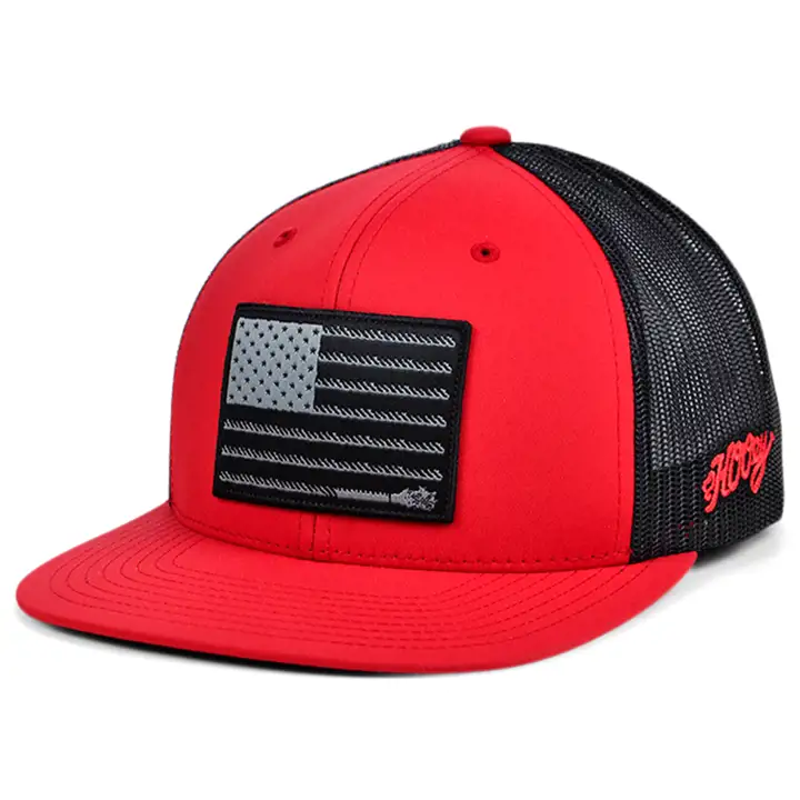 HOOey Liberty Roper Trucker rouge/noir