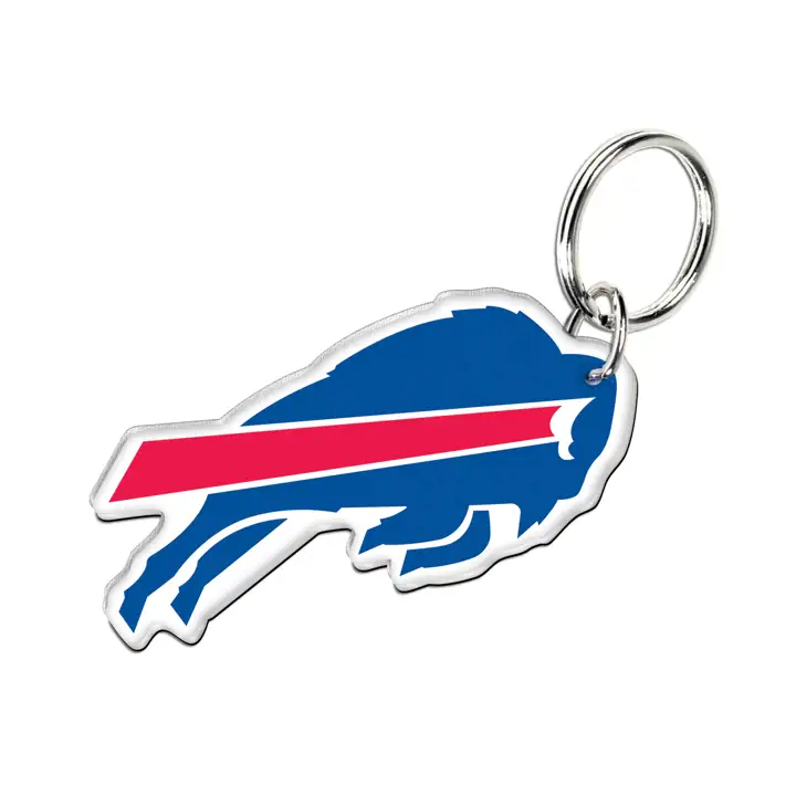Porte-clés en acrylique des Buffalo Bills