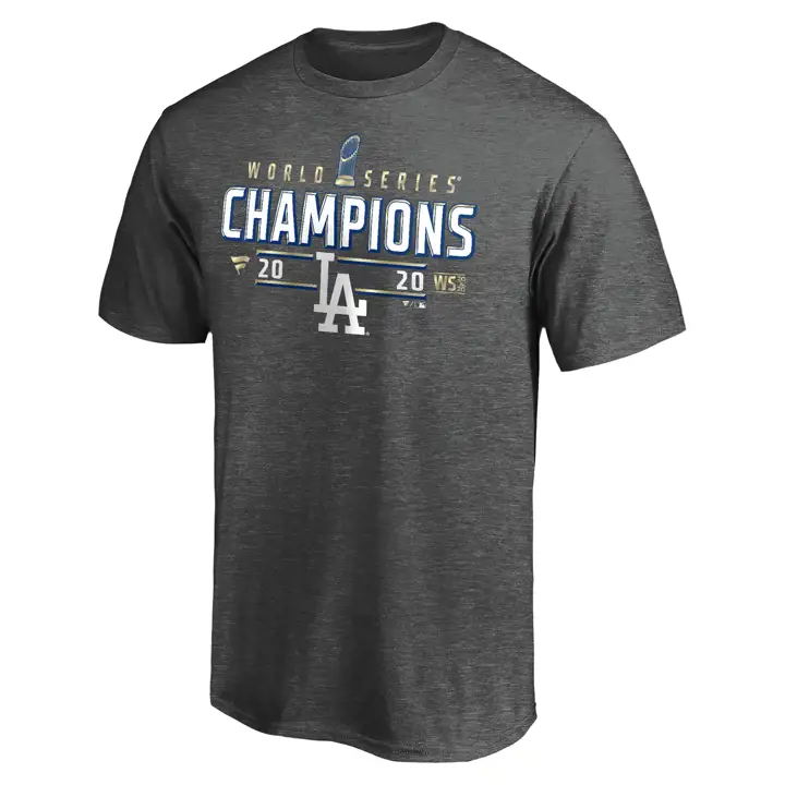 T-shirt Los Angeles Dodgers MLB WS Champions LR anthracite 20