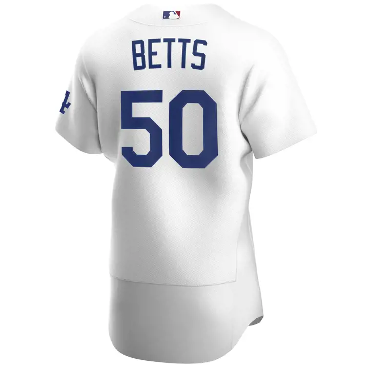 DODGERS MLB Nike Maillot Authentique Sur le Terrain Mookie Betts BLA