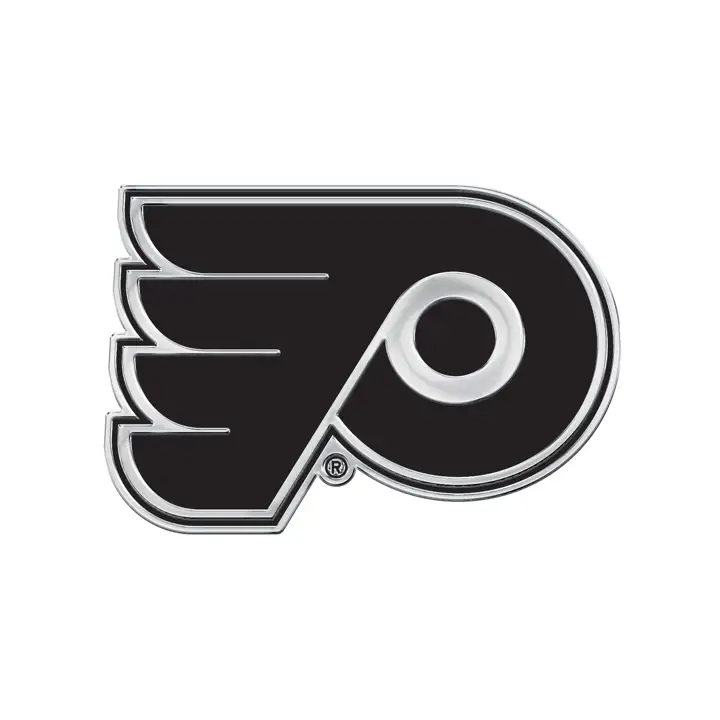 Écussons métalliques automobiles des Flyers de Philadelphie