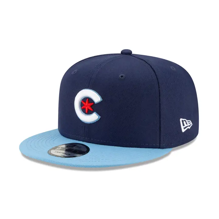 Casquette 9FIFTY MLB City Connect 2021 des Cubs de Chicago BLEUE