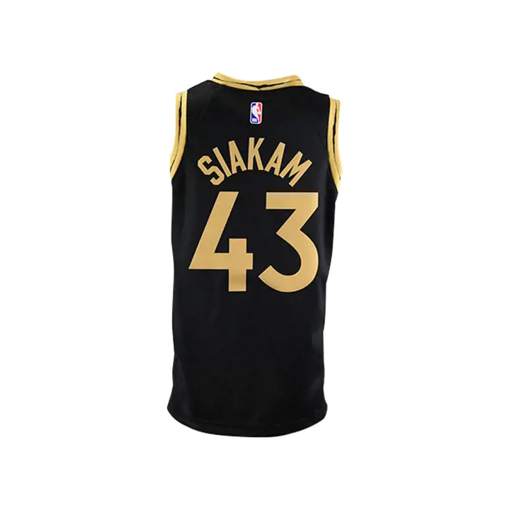 Maillot junior NBA City des Raptors de Toronto Pascal Siakam Noir
