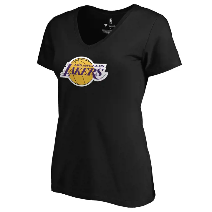 T-shirt Femme NBA Los Angeles Lakers Joueur James Noir