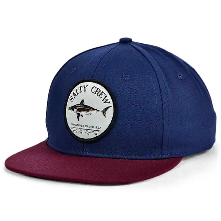 Salty Crew ENF Bruce Snap marine/Bourgogne