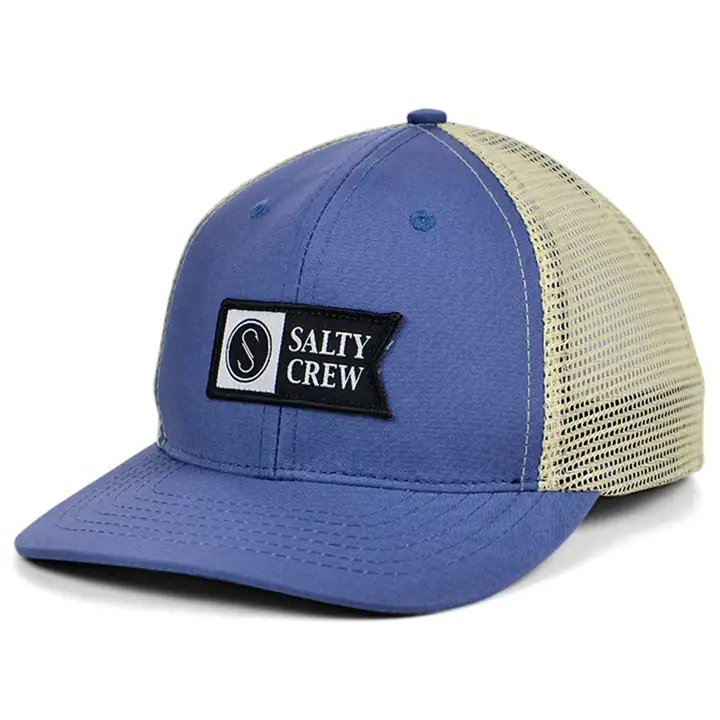 Salty Crew YTH Pinnacle Retro Trucker noir/blanc