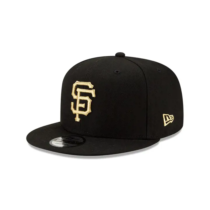 SAN FRANCISCO GIANTS MLB Gold Front 9FIFTY NOIR