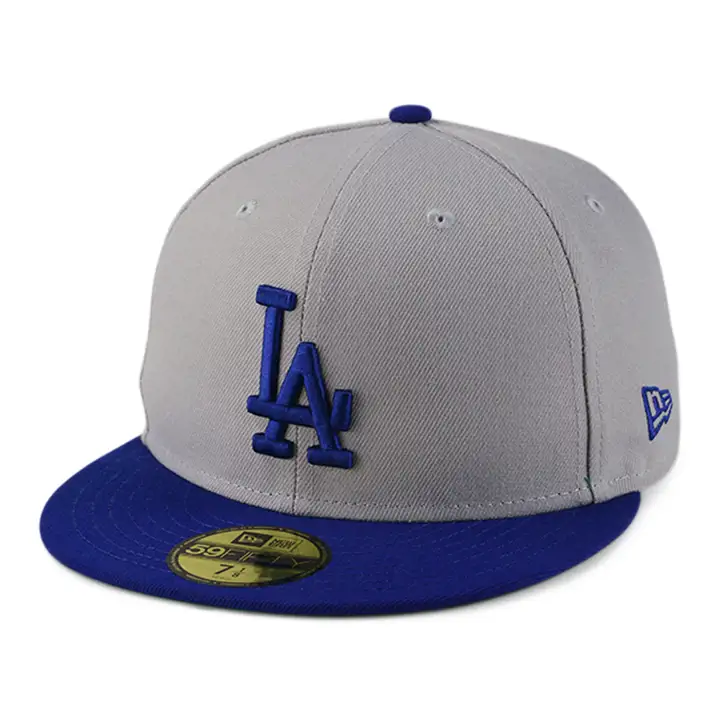 Los Angeles Dodgers MLB Gris Anniversaire UPC 59FIFTY GRY/BLU