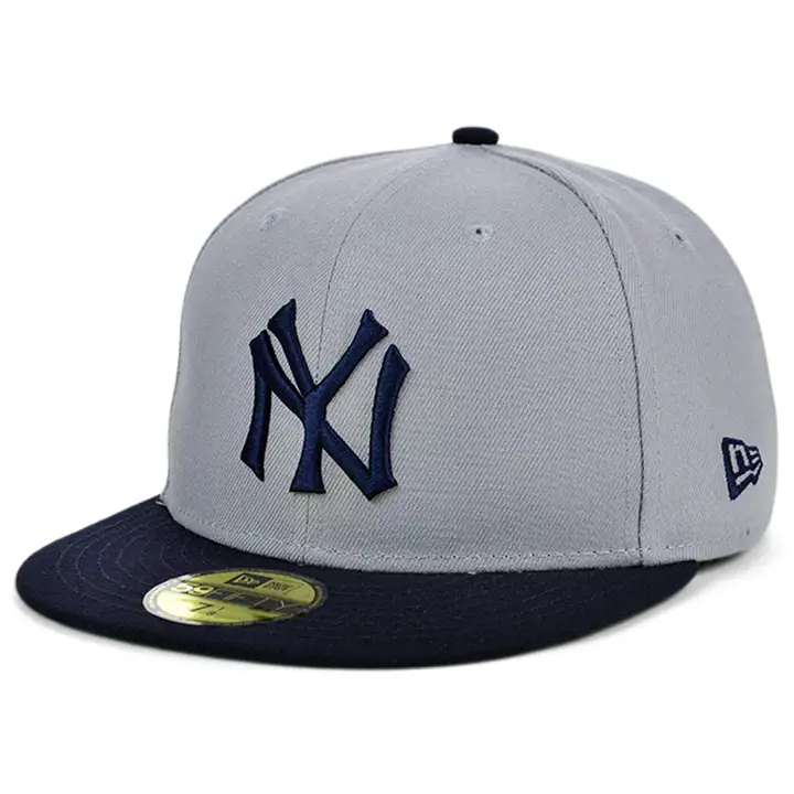 Casquette New York Yankees MLB grise anniversaire 59FIFTY GRY/NAVY