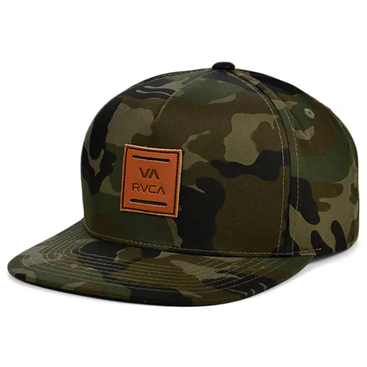RVCA VA All The Way Snap CAMO