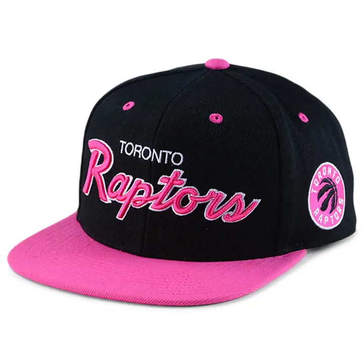 CASQUETTE SNAPBACK NOIRE ET ROSE TORONTO RAPTORS NBA SWEETHEART