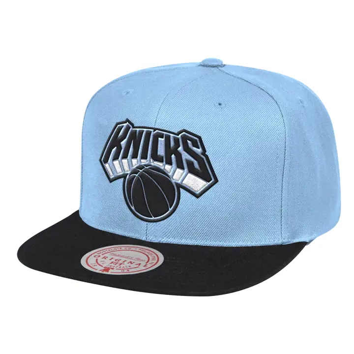 NEW YORK KNICKS NBA UNIVERSITY AWAY 2 TONE CASQUETTE SNAPBACK SKBL/BLK
