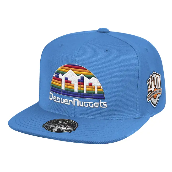 DENVER NUGGETS ÉCUSSON ANNIVERSAIRE HWC AJUSTÉ 2T SKBL