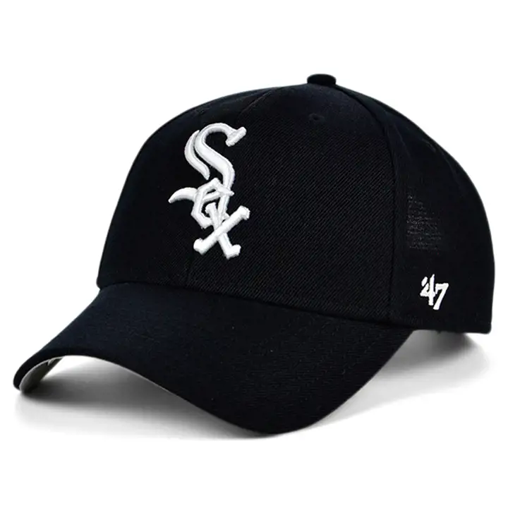Casquette de baseball Chicago White Sox MLB World Series '47 MVP Snapback 2005 noire