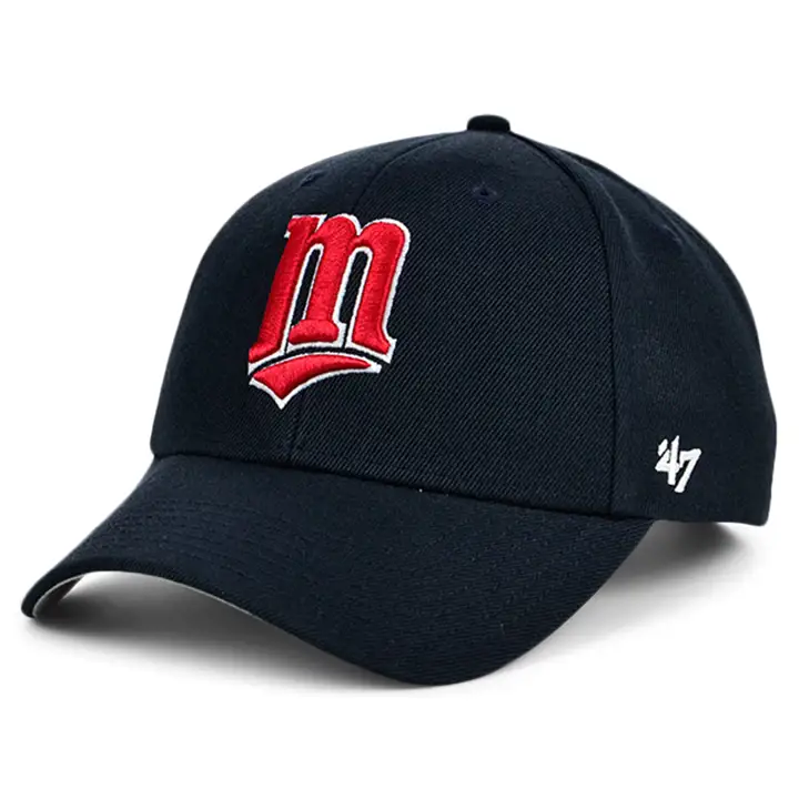 Casquette Snapback MVP '47 MLB World Series Minnesota Twins 1987 BLEU MARINE