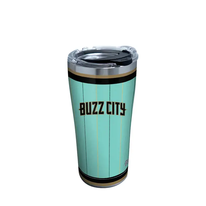 Charlotte Hornets 20 oz. Bouteille isotherme en acier inoxydable NBA City Edition