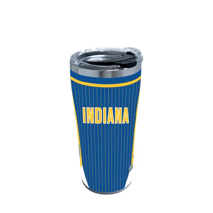 Indiana Pacers, 590 ml, NBA City Edition, acier inoxydable, bleu/Y