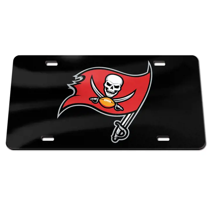 Étiquettes laser aux couleurs des Buccaneers de Tampa Bay AST