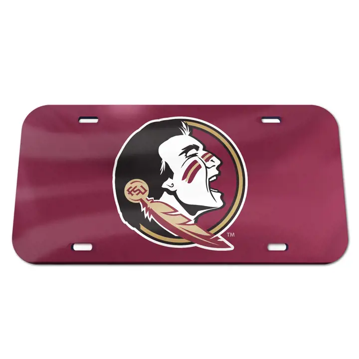 Étiquettes laser aux couleurs des Florida State Seminoles AST