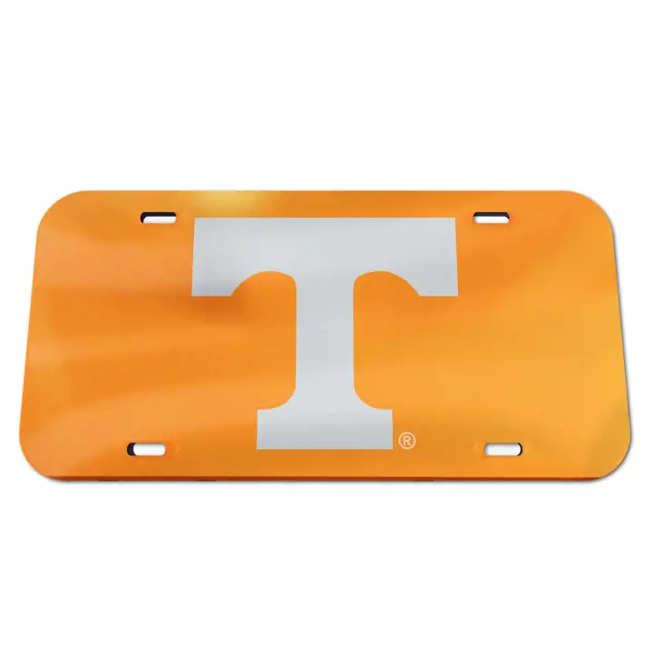 Tennessee Volunteers - Étiquettes laser couleur d'équipe AST