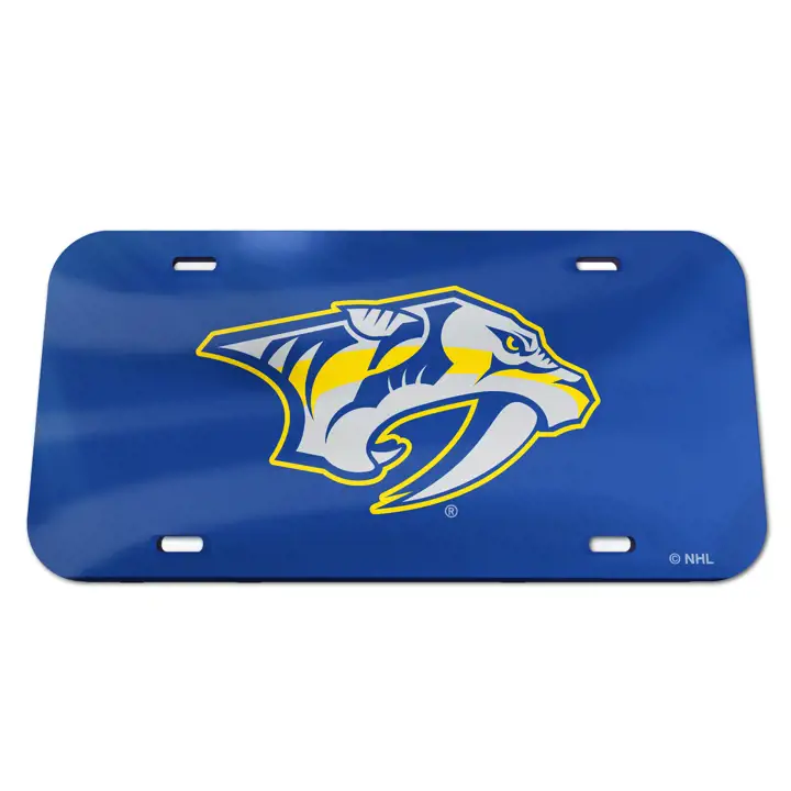 Plaques laser couleur des Predators de Nashville