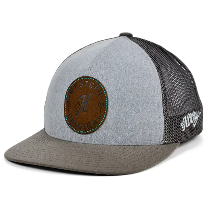 Casquette de routier HOOey Spur gris/charbon