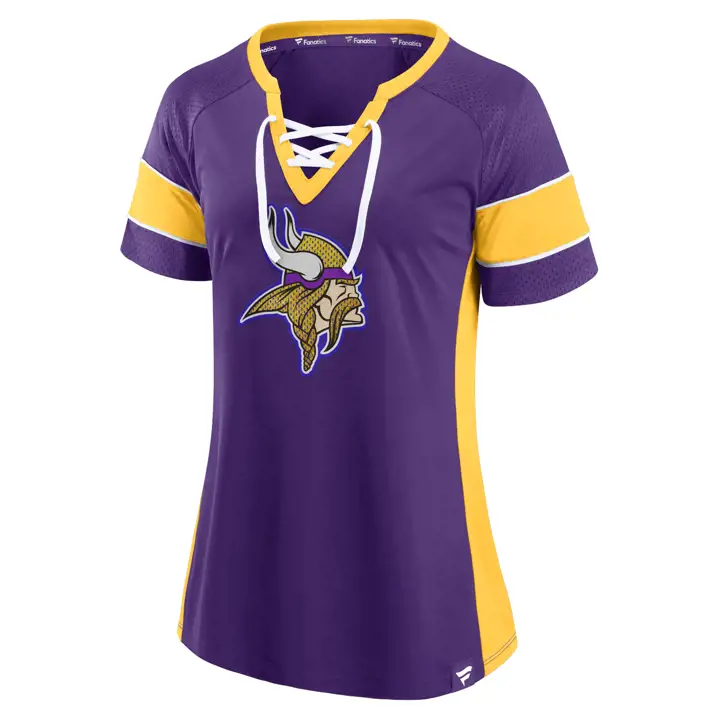 Maillot de football américain Minnesota Vikings NFL Athena Fashion pour femme 21 PUR/G