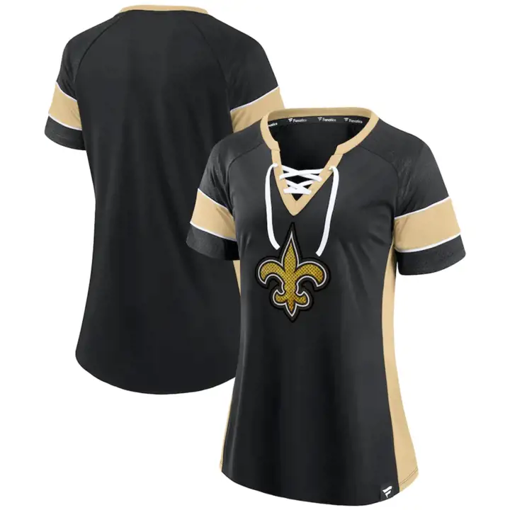 Maillot fashion New Orleans Saints NFL Athena pour femme 21 NOIR/