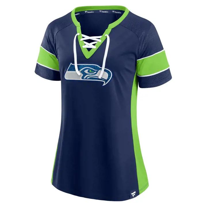 Maillot fashion Athéna NFL pour femme Seattle Seahawks 21 MARINE/G