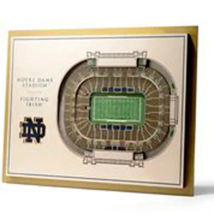 Art mural 3D Notre Dame 5 couches Stadiumviews