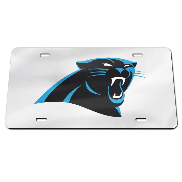 Étiquettes Laser Carolina Panthers SILV