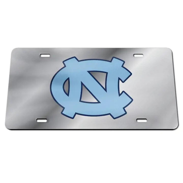 Plaque d'immatriculation miroir North Carolina Tar Heels Ast
