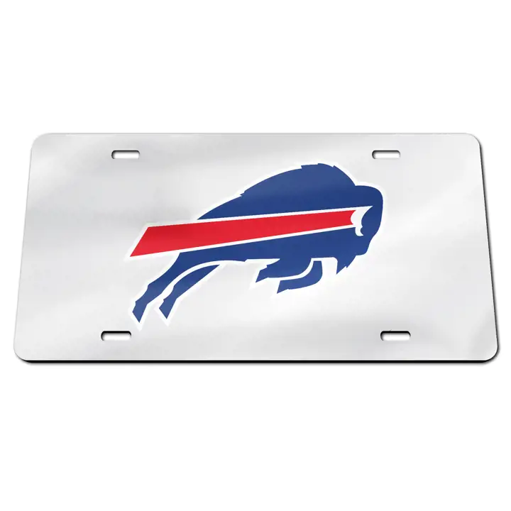 Buffalo Bills Laser Tags SILV