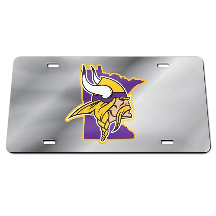Minnesota Vikings Laser Tags SILV