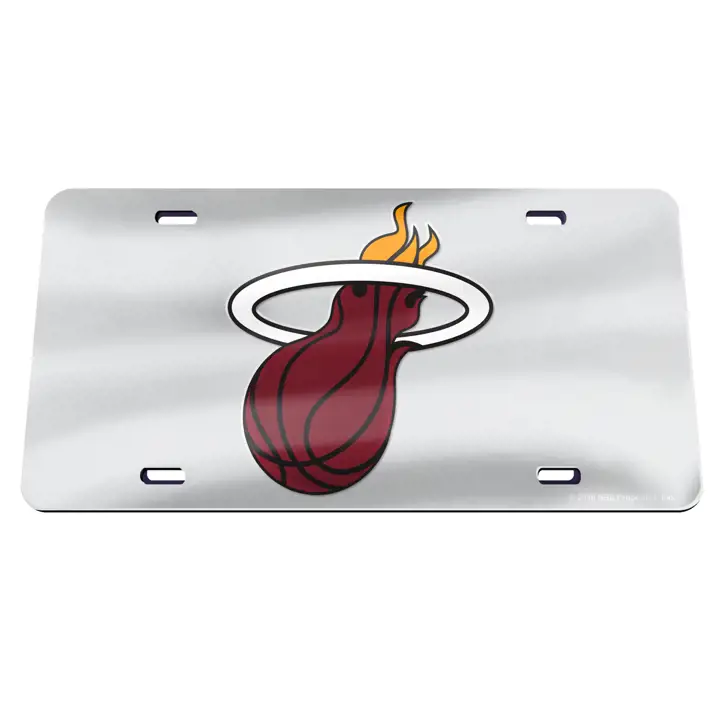 Étiquettes Laser Miami Heat SILV