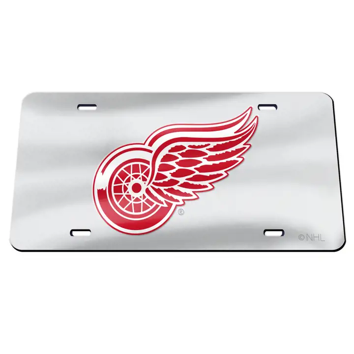 Lasers d'étiquette des Red Wings de Détroit SILV