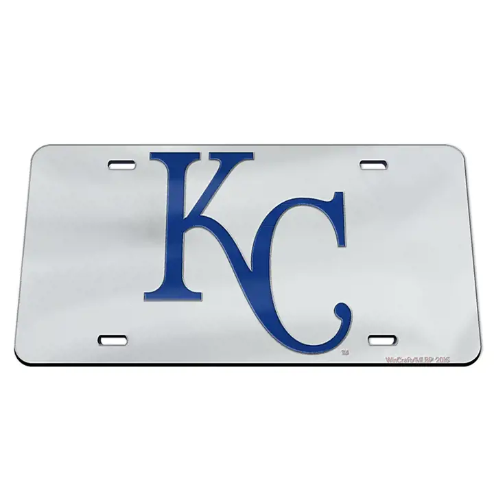 Kansas City Royals Laser Tags SILV
