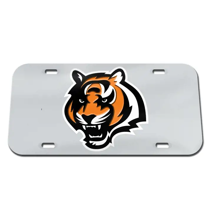 Cincinnati Bengals Laser Tags SILV